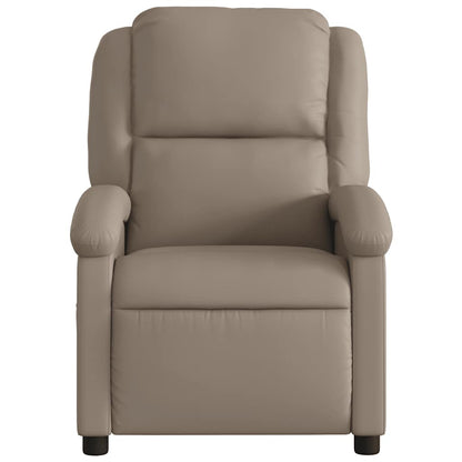 vidaXL Relaxsessel Elektrisch Cappuccino-Braun Kunstleder