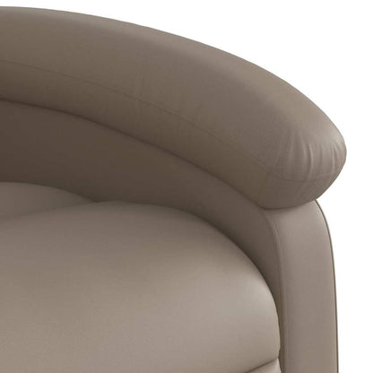 vidaXL Relaxsessel Elektrisch Cappuccino-Braun Kunstleder