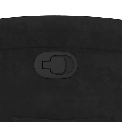 vidaXL Relaxsessel mit Aufstehhilfe Schwarz Samt