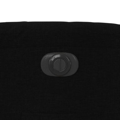 vidaXL Relaxsessel Elektrisch Schwarz Stoff