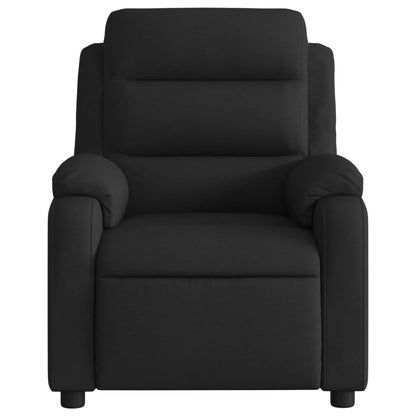 vidaXL Fauteuil relax électrique noir en tissu