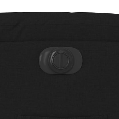 vidaXL Relaxsessel mit Aufstehhilfe Elektrisch Schwarz Stoff
