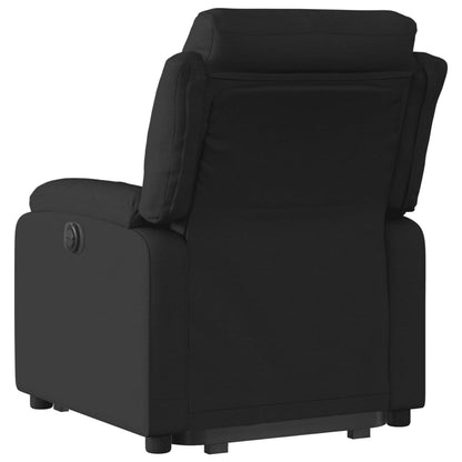 vidaXL Relaxsessel mit Aufstehhilfe Elektrisch Schwarz Stoff