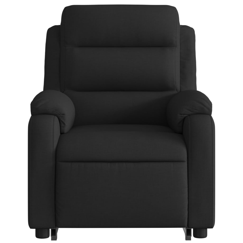 vidaXL Relaxsessel mit Aufstehhilfe Elektrisch Schwarz Stoff