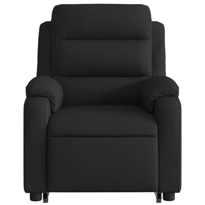 vidaXL Relaxsessel mit Aufstehhilfe Elektrisch Schwarz Stoff