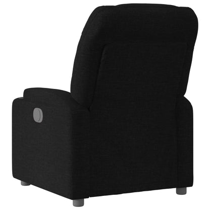 vidaXL Relaxsessel Schwarzer Stoff