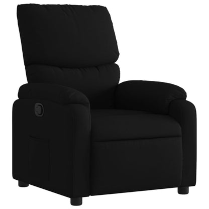 vidaXL Relaxsessel Schwarzer Stoff