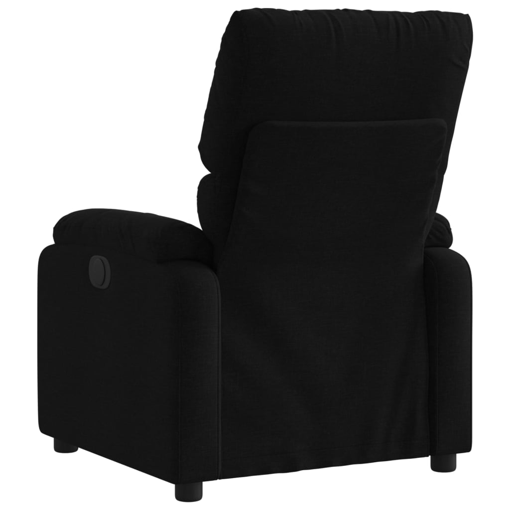 vidaXL Relaxsessel Schwarzer Stoff