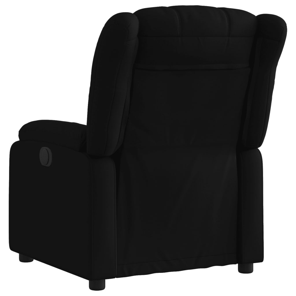 vidaXL Relaxsessel Schwarzer Stoff