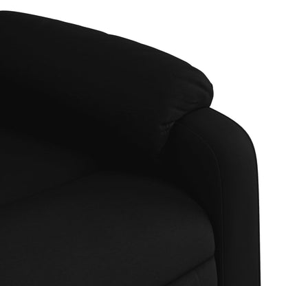 vidaXL Relaxsessel Schwarzer Stoff