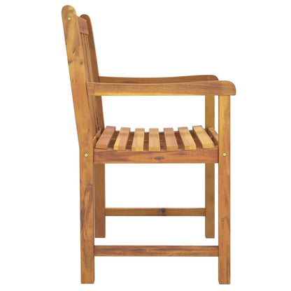 vidaXL Gartenstühle 6 Stk. 56x55,5x90 cm Massivholz Akazie