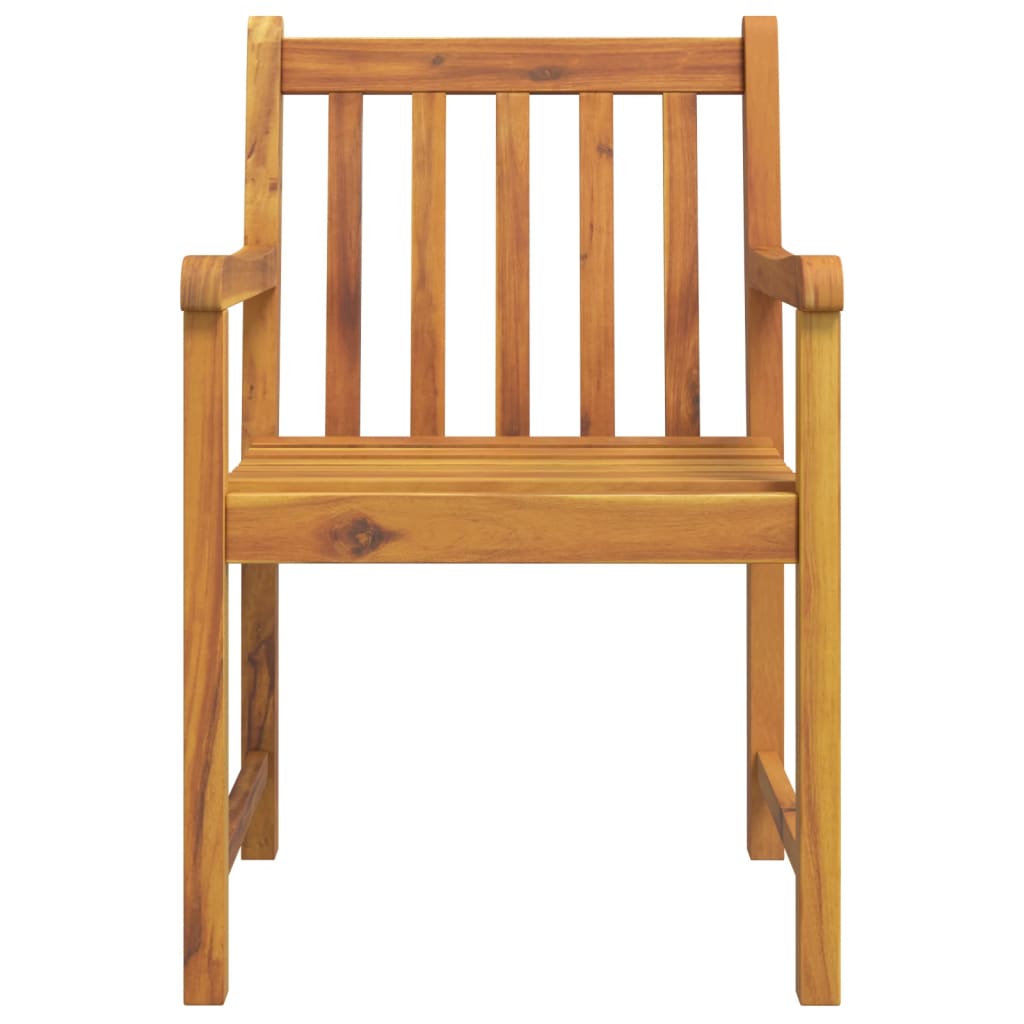 vidaXL Gartenstühle 8 Stk. 56x55,5x90 cm Massivholz Akazie
