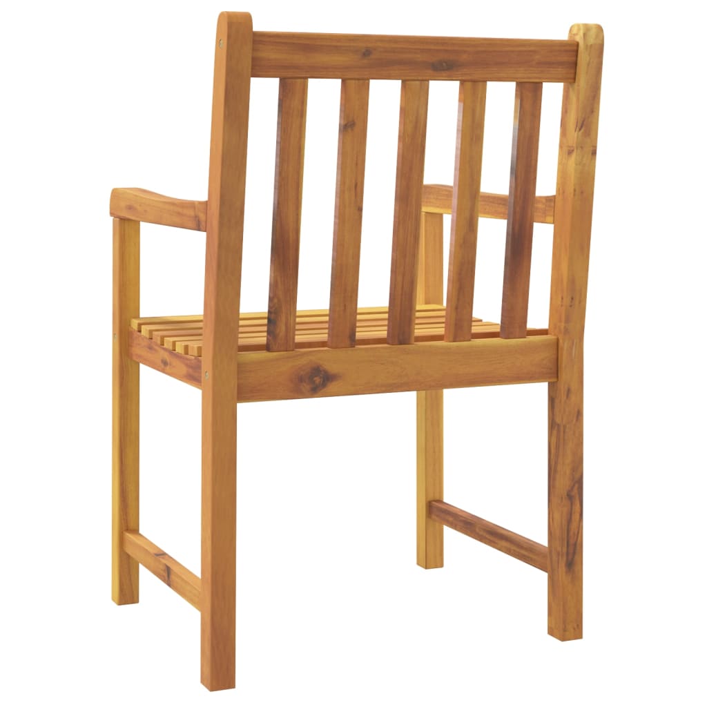 vidaXL Gartenstühle 8 Stk. 56x55,5x90 cm Massivholz Akazie