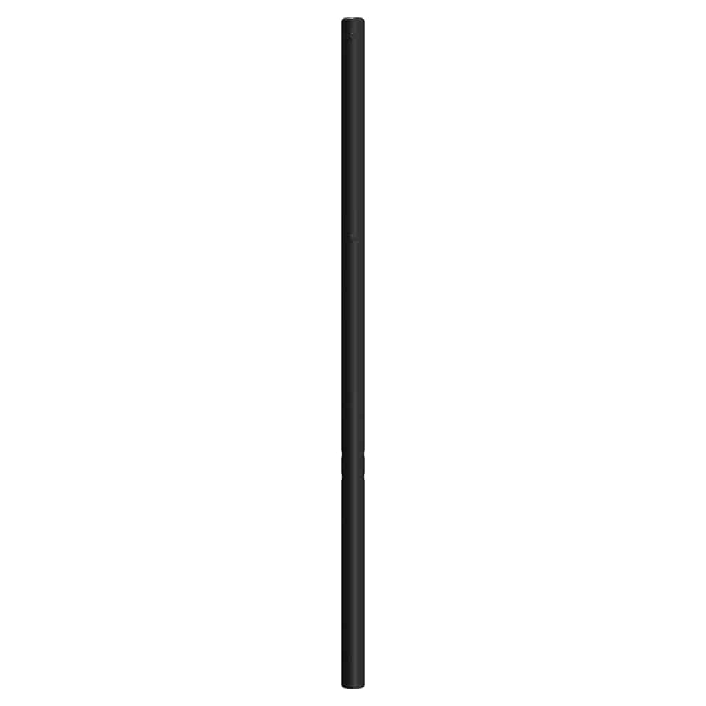 vidaXL Ersatz-Kopfteil Metall Schwarz 135 cm
