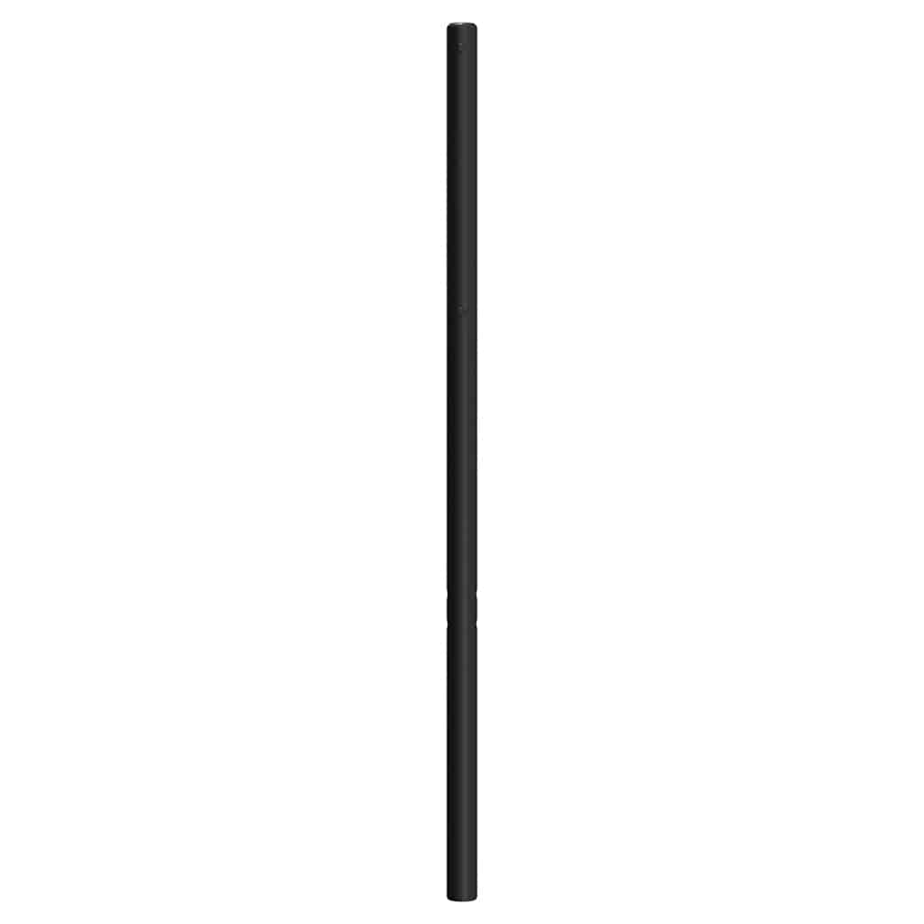 vidaXL Ersatz-Kopfteil Metall Schwarz 140 cm