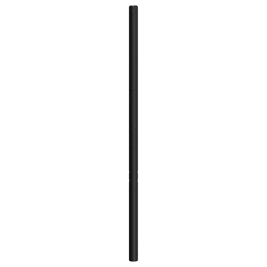 vidaXL Ersatz-Kopfteil Metall Schwarz 193 cm
