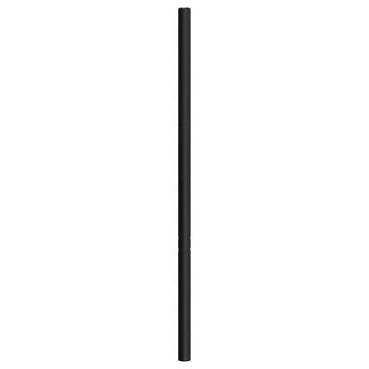 vidaXL Ersatz-Kopfteil Metall Schwarz 193 cm