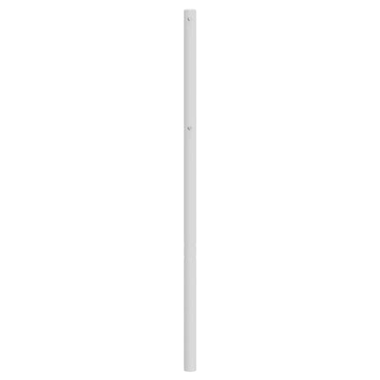 vidaXL Ersatz-Kopfteil Metall Weiß 90 cm