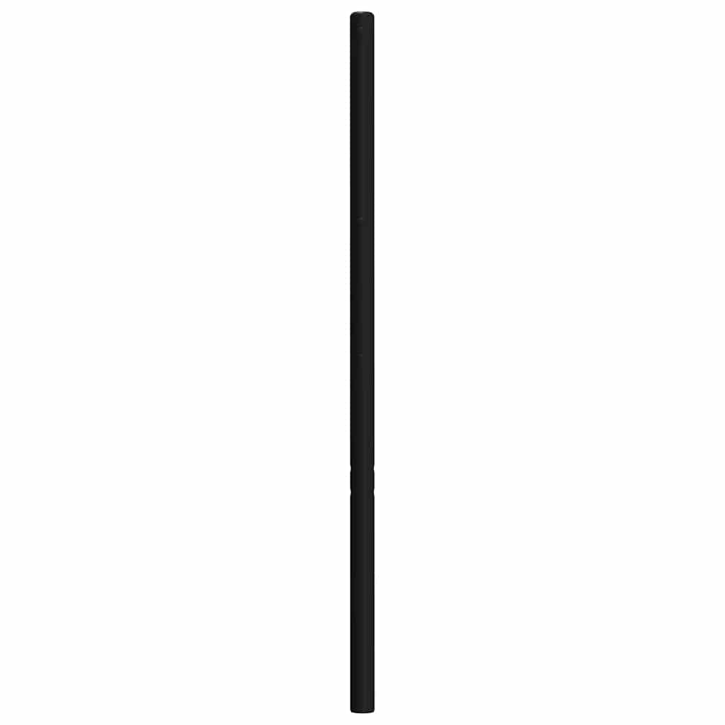 vidaXL Ersatz-Kopfteil Metall Schwarz 90 cm