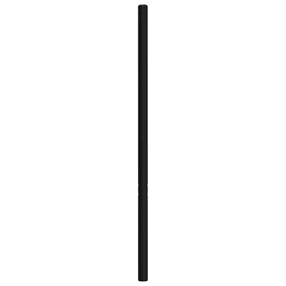 vidaXL Ersatz-Kopfteil Metall Schwarz 107 cm