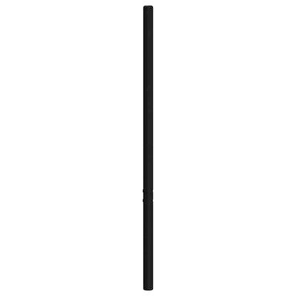 vidaXL Ersatz-Kopfteil Metall Schwarz 135 cm
