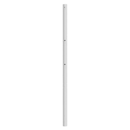 vidaXL Ersatz-Kopfteil Metall Weiß 75 cm