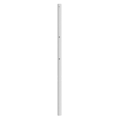 vidaXL Ersatz-Kopfteil Metall Weiß 90 cm