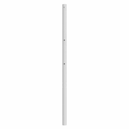 vidaXL Ersatz-Kopfteil Metall Weiß 100 cm
