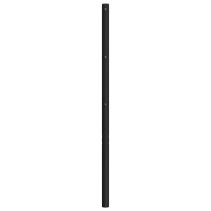 vidaXL Ersatz-Kopfteil Metall Schwarz 90 cm