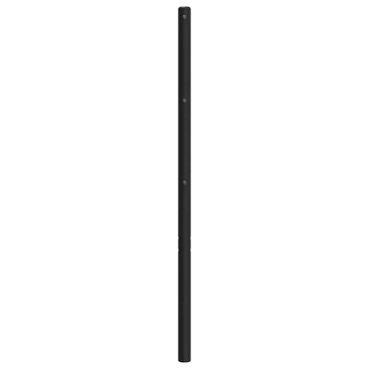 vidaXL Ersatz-Kopfteil Metall Schwarz 160 cm