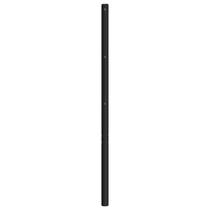vidaXL Ersatz-Kopfteil Metall Schwarz 200 cm