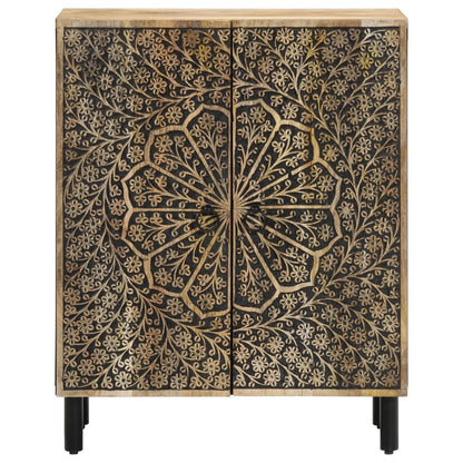 vidaXL Beistellschränke 3 Stk. 60x33x75 cm Massivholz Mango