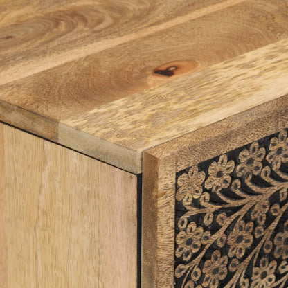 vidaXL Beistellschränke 3 Stk. 60x33x75 cm Massivholz Mango