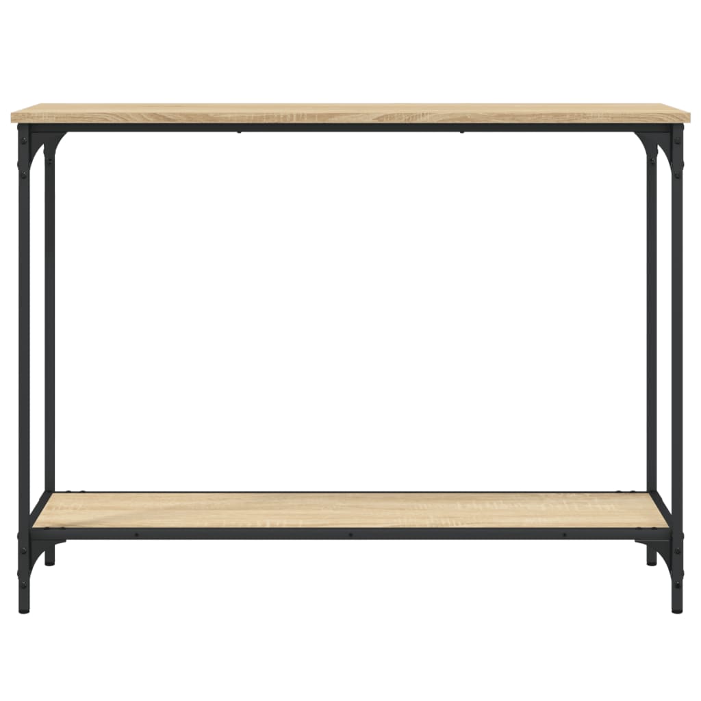 vidaXL Konsolentisch Sonoma-Eiche 101x30,5x75 cm Holzwerkstoff