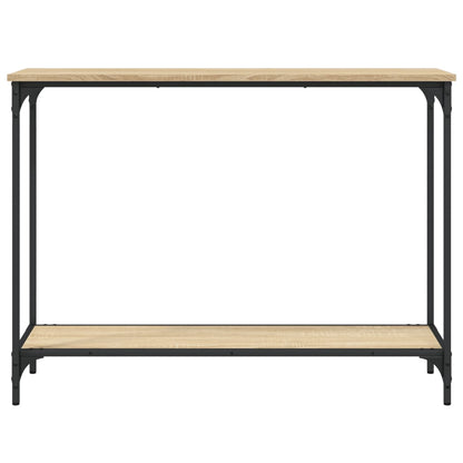 vidaXL Konsolentisch Sonoma-Eiche 101x30,5x75 cm Holzwerkstoff