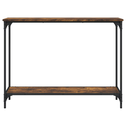 vidaXL Konsolentisch Räuchereiche 101x30,5x75 cm Holzwerkstoff