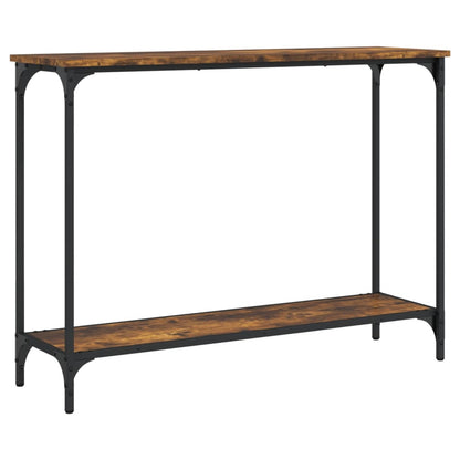 vidaXL Konsolentisch Räuchereiche 101x30,5x75 cm Holzwerkstoff