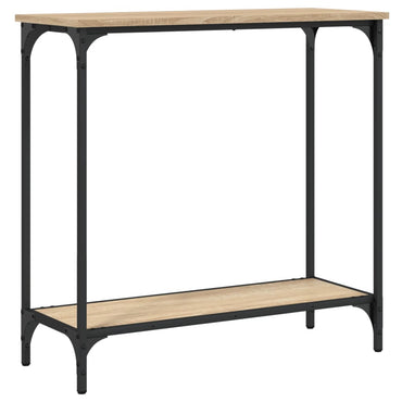 vidaXL Table console chêne Sonoma 75 x 30,5 x 75 cm Bois d'ingénierie