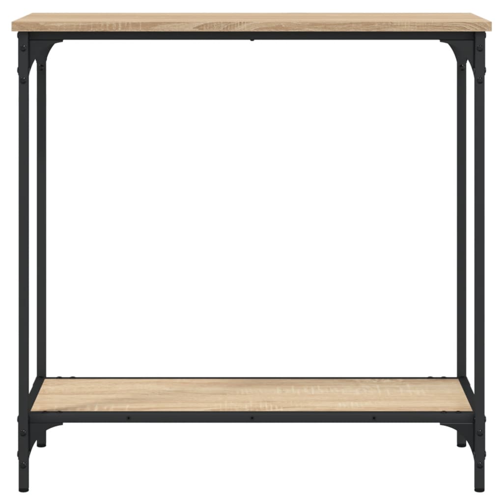vidaXL Table console chêne Sonoma 75 x 30,5 x 75 cm Bois d'ingénierie