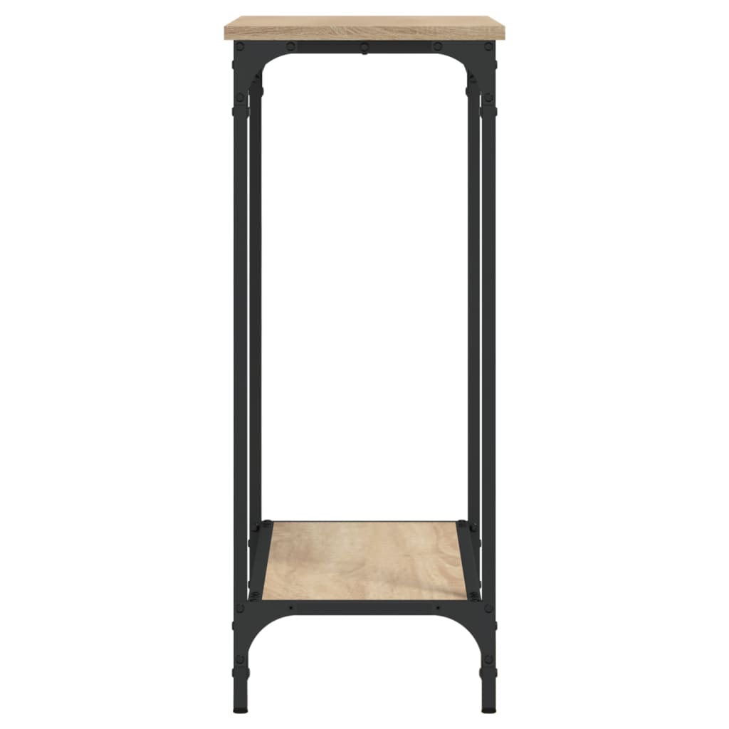 vidaXL Table console chêne Sonoma 75 x 30,5 x 75 cm Bois d'ingénierie