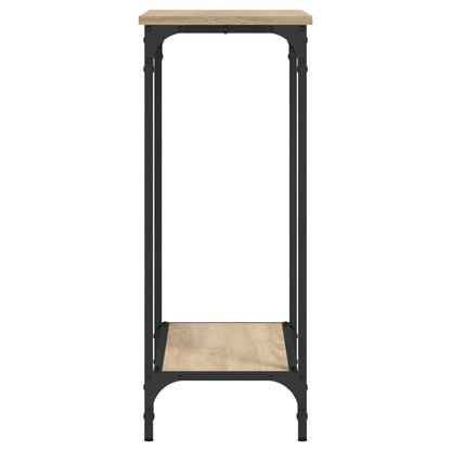 vidaXL Table console chêne Sonoma 75 x 30,5 x 75 cm Bois d'ingénierie