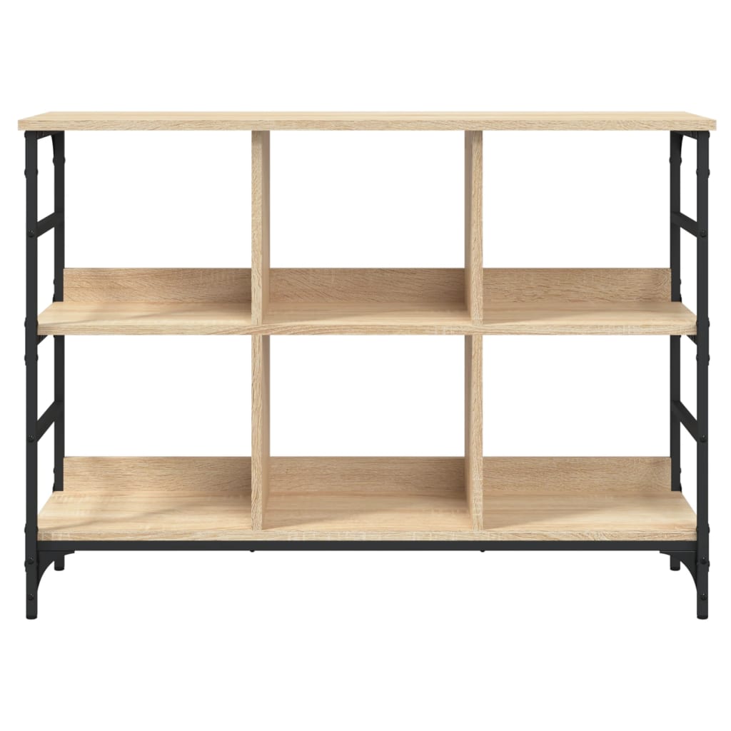 vidaXL Sideboard Sonoma-Eiche 102 x 32 x 73,5 cm Holzwerkstoff