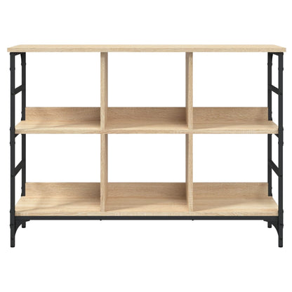 vidaXL Sideboard Sonoma-Eiche 102 x 32 x 73,5 cm Holzwerkstoff