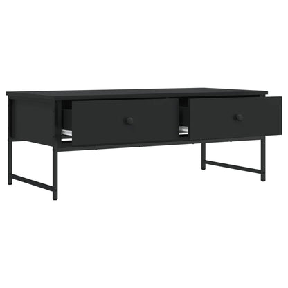 vidaXL Couchtisch Schwarz 101x49x39,5 cm Holzwerkstoff