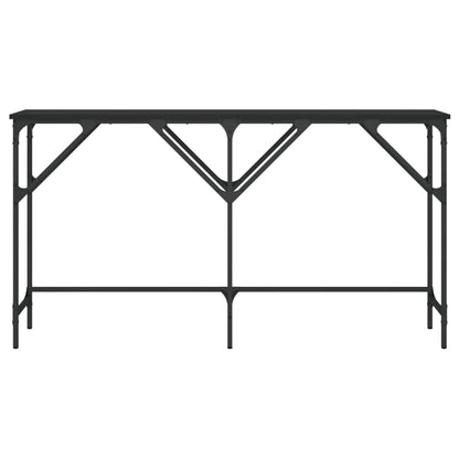 vidaXL Konsolentisch Schwarz 140x29x75 cm Holzwerkstoff