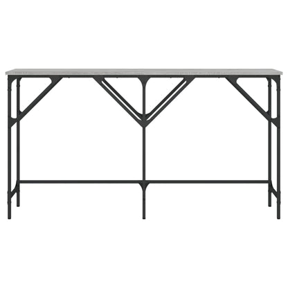 vidaXL Konsolentisch Grau Sonoma 140x29x75 cm Holzwerkstoff