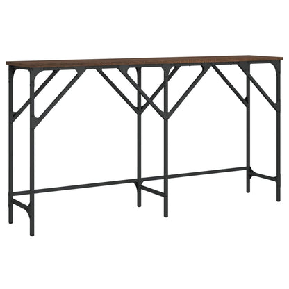 vidaXL Konsolentisch Braun Eichen-Optik 140x29x75 cm Holzwerkstoff