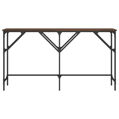 vidaXL Konsolentisch Braun Eichen-Optik 140x29x75 cm Holzwerkstoff