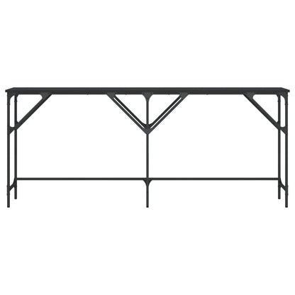 vidaXL Konsolentisch Schwarz 180x29x75 cm Holzwerkstoff