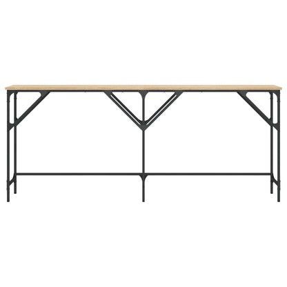 vidaXL Konsolentisch Sonoma-Eiche 180x29x75 cm Holzwerkstoff